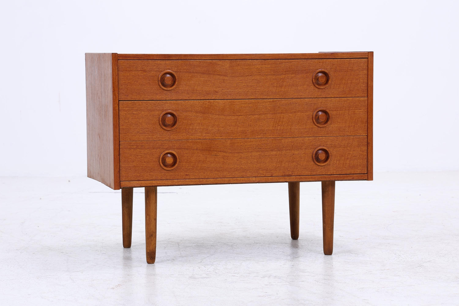 Vintage Teak Kommode | Mid-Century Schubladenkommode