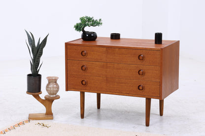 Vintage Teak Kommode | Mid-Century Schubladenkommode