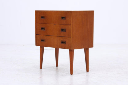 Vintage Teak Mini Kommode | Mid-Century Nachttisch Danish Design