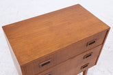 Vintage Teak Mini Kommode | Mid-Century Nachttisch Danish Design