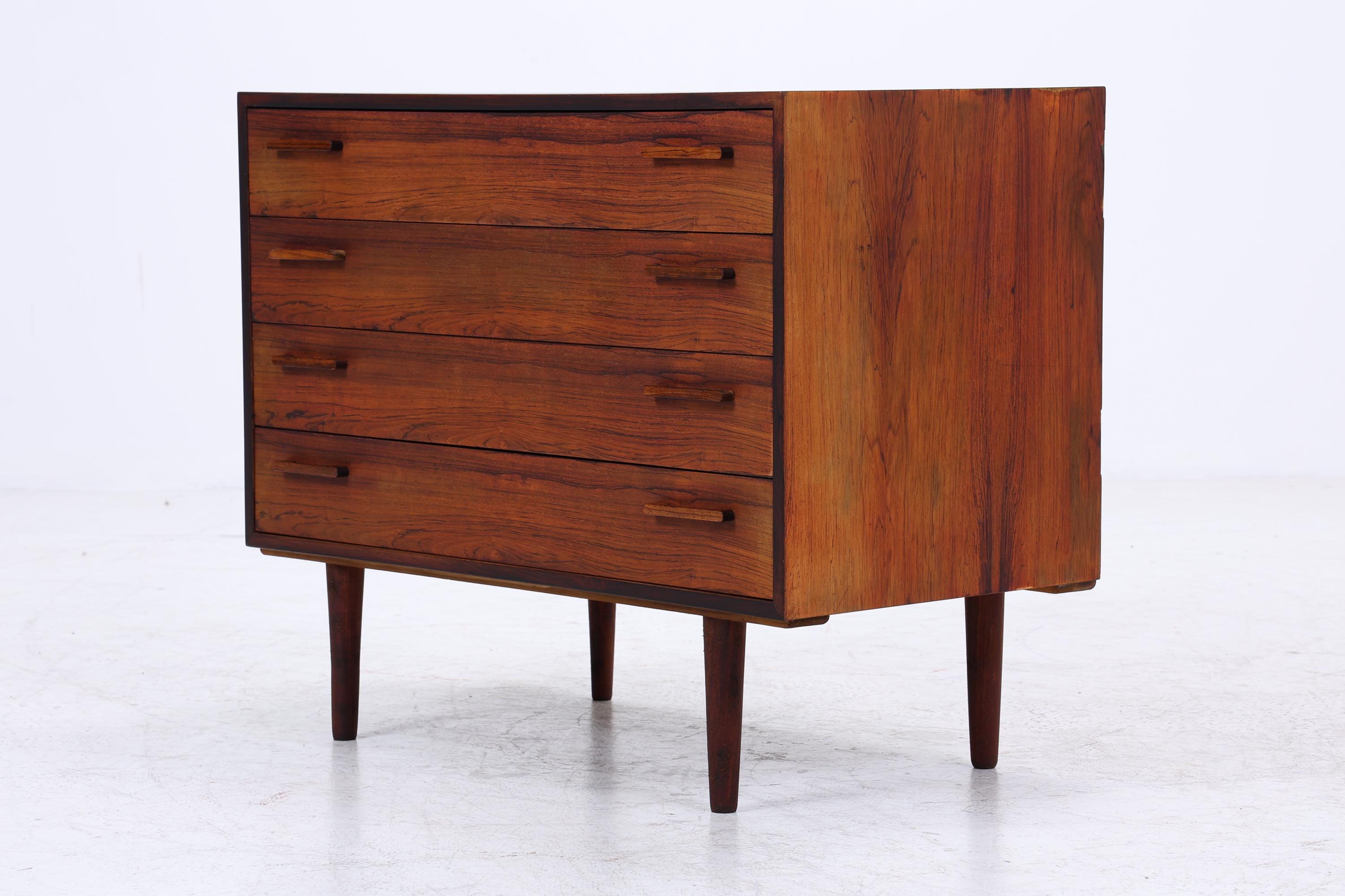 Vintage Palisander Kommode von Kai Kristiansen | Mid-Century Schubladen Kommode