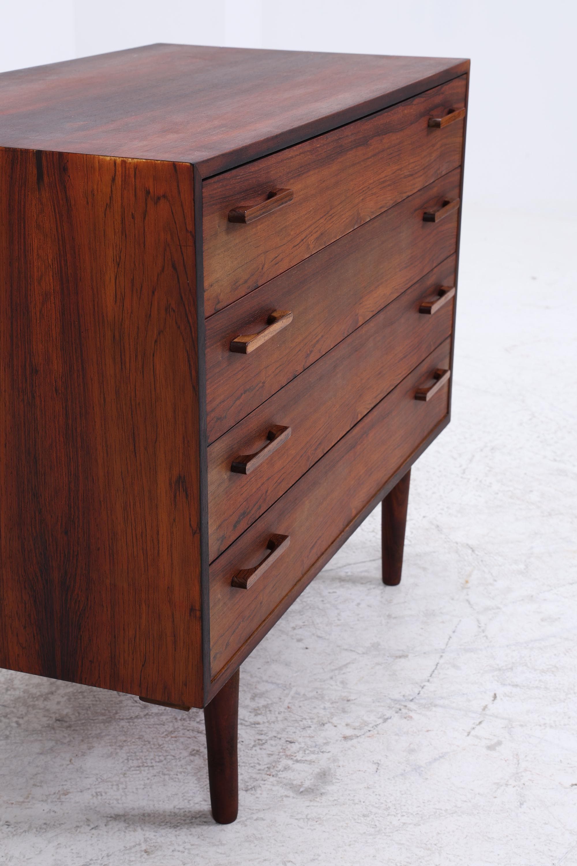 Vintage Palisander Kommode von Kai Kristiansen | Mid-Century Schubladen Kommode