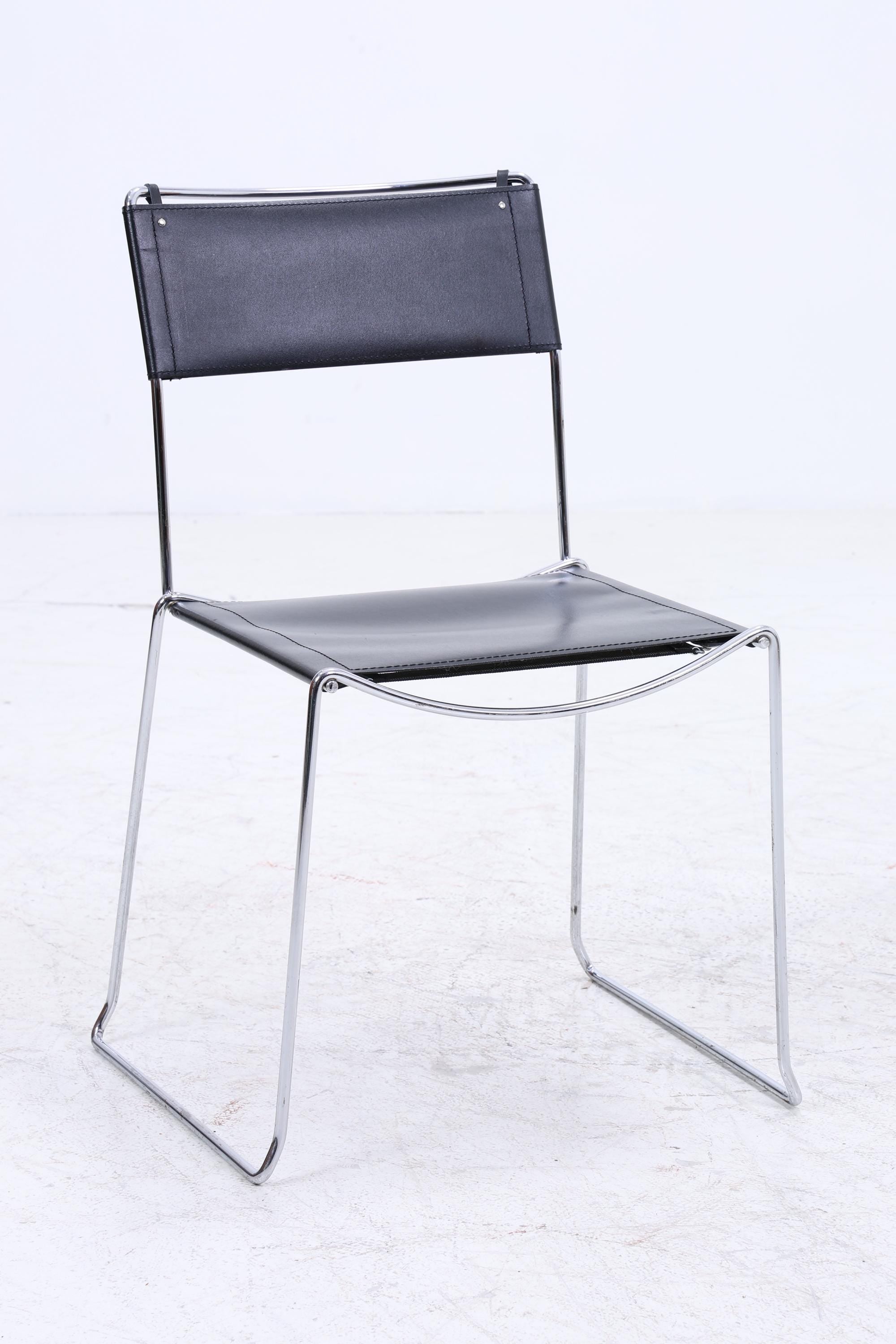 5er Set Design Stühle | Giandomenico Belotti für Alias | Italienisches Industriedesign