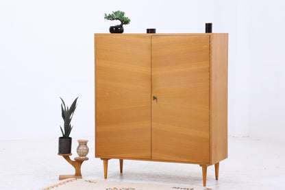 Vintage Wäscheschrank | Mid-Century Kleiderschrank 60er Jahre Design