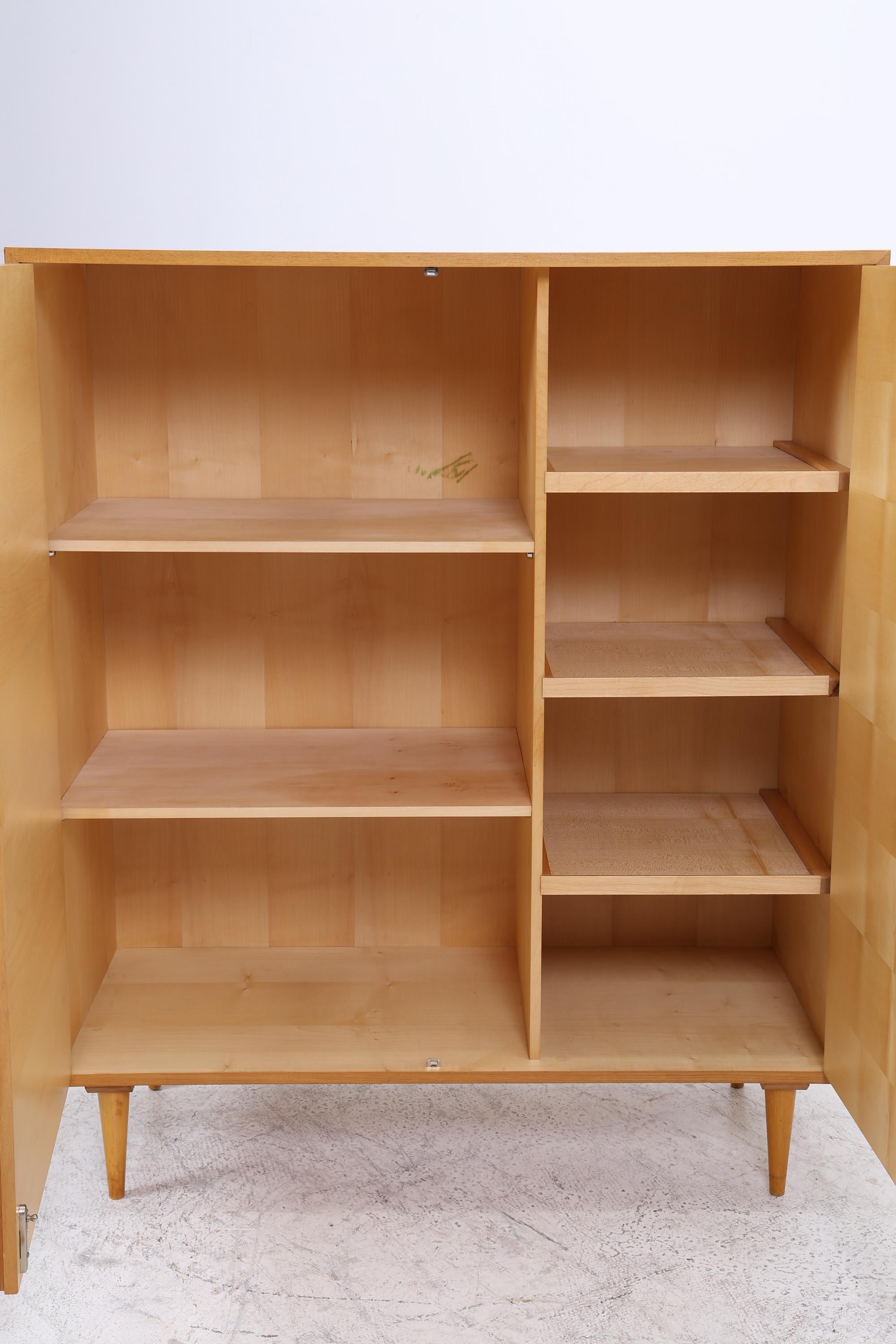 Vintage Wäscheschrank | Mid-Century Kleiderschrank 60er Jahre Design