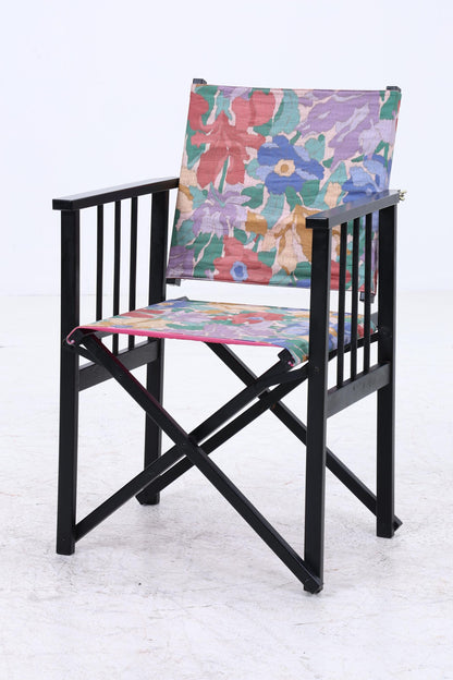 4er Set Vintage Regiestühle | E. Hyllinge Møbler | Dänisches Design | Klappfunktion