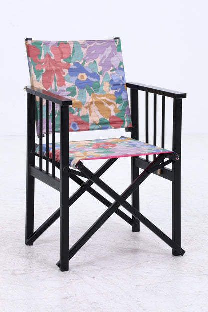 4er Set Vintage Regiestühle | E. Hyllinge Møbler | Dänisches Design | Klappfunktion