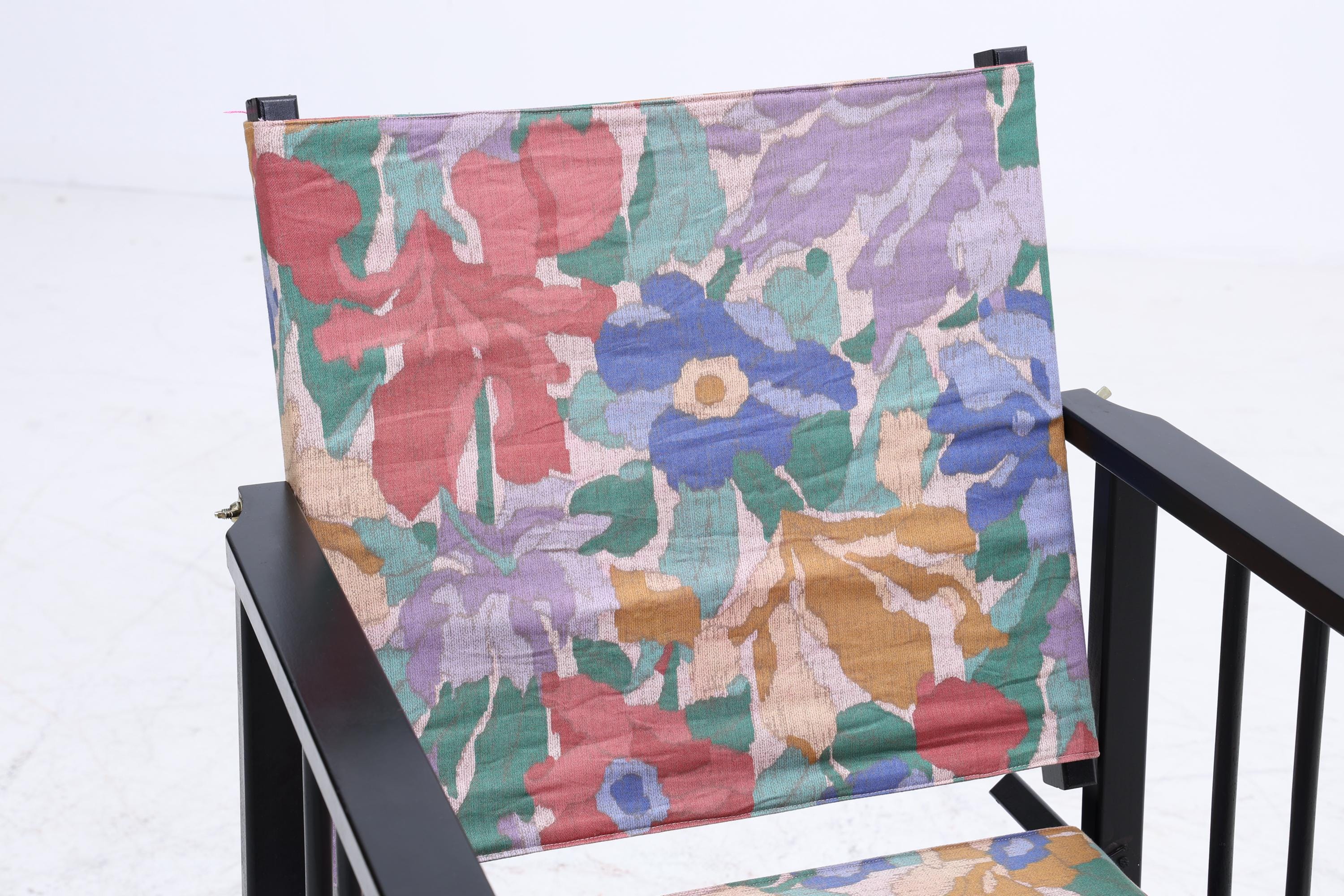 4er Set Vintage Regiestühle | E. Hyllinge Møbler | Dänisches Design | Klappfunktion