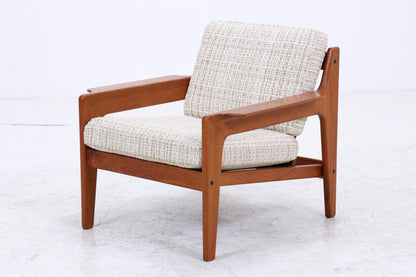 Dänischer Teak Sessel | Arne Wahl Iversen für Komfort | Mid Century Lounge Chair