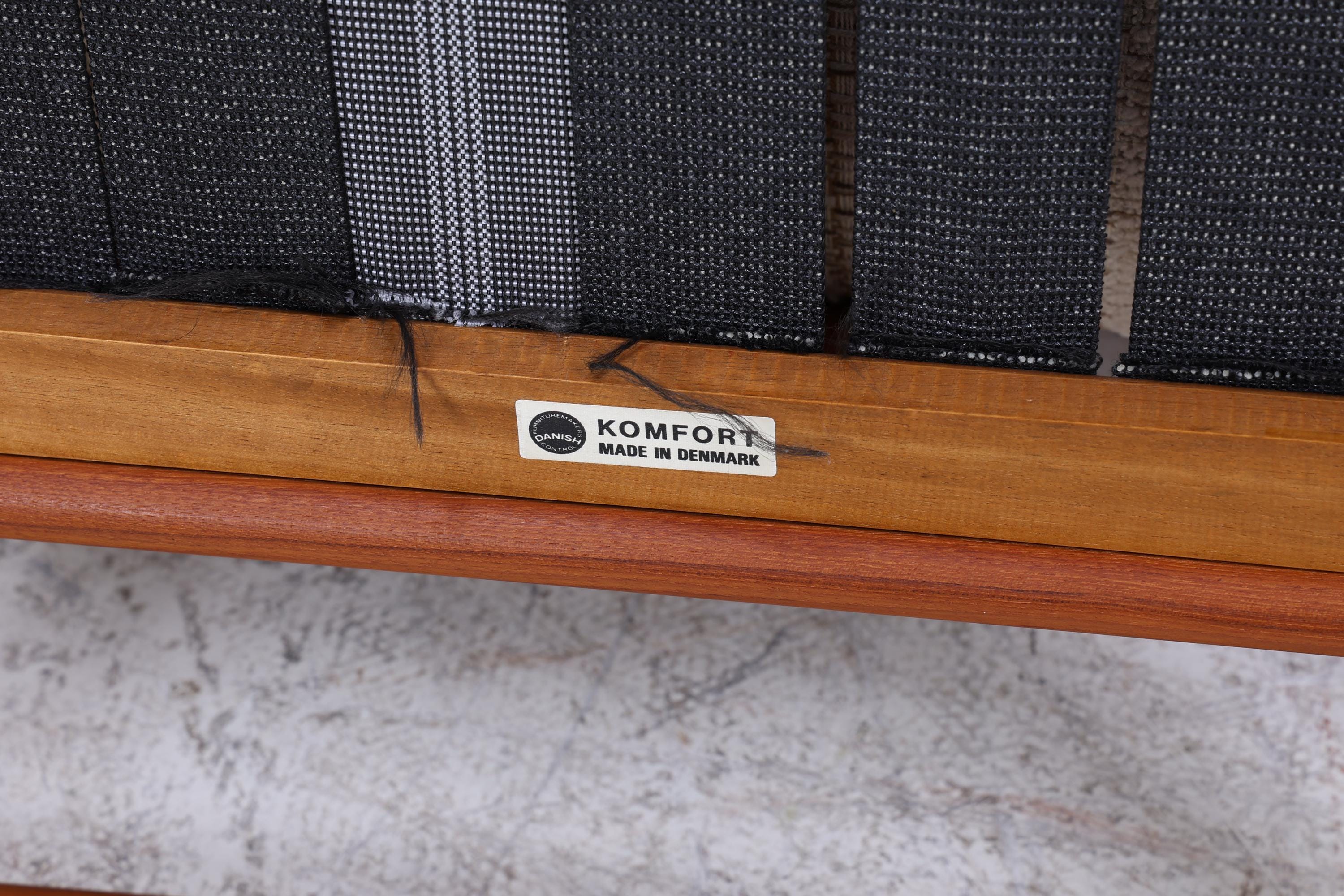 Dänischer Teak Sessel | Arne Wahl Iversen für Komfort | Mid Century Lounge Chair