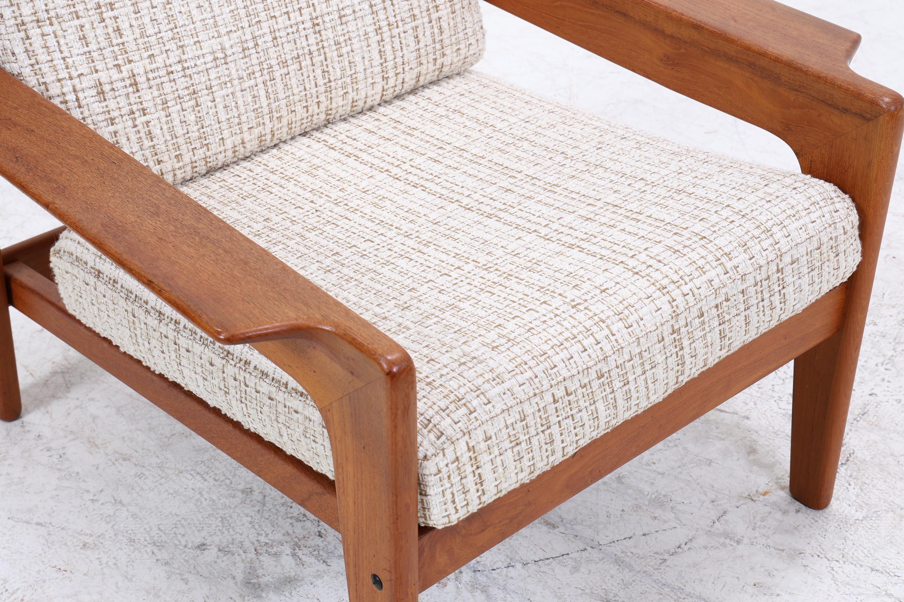 Dänischer Teak Sessel | Arne Wahl Iversen für Komfort | Mid Century Lounge Chair