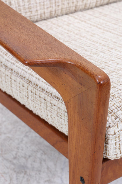 Dänischer Teak Sessel | Arne Wahl Iversen für Komfort | Mid Century Lounge Chair