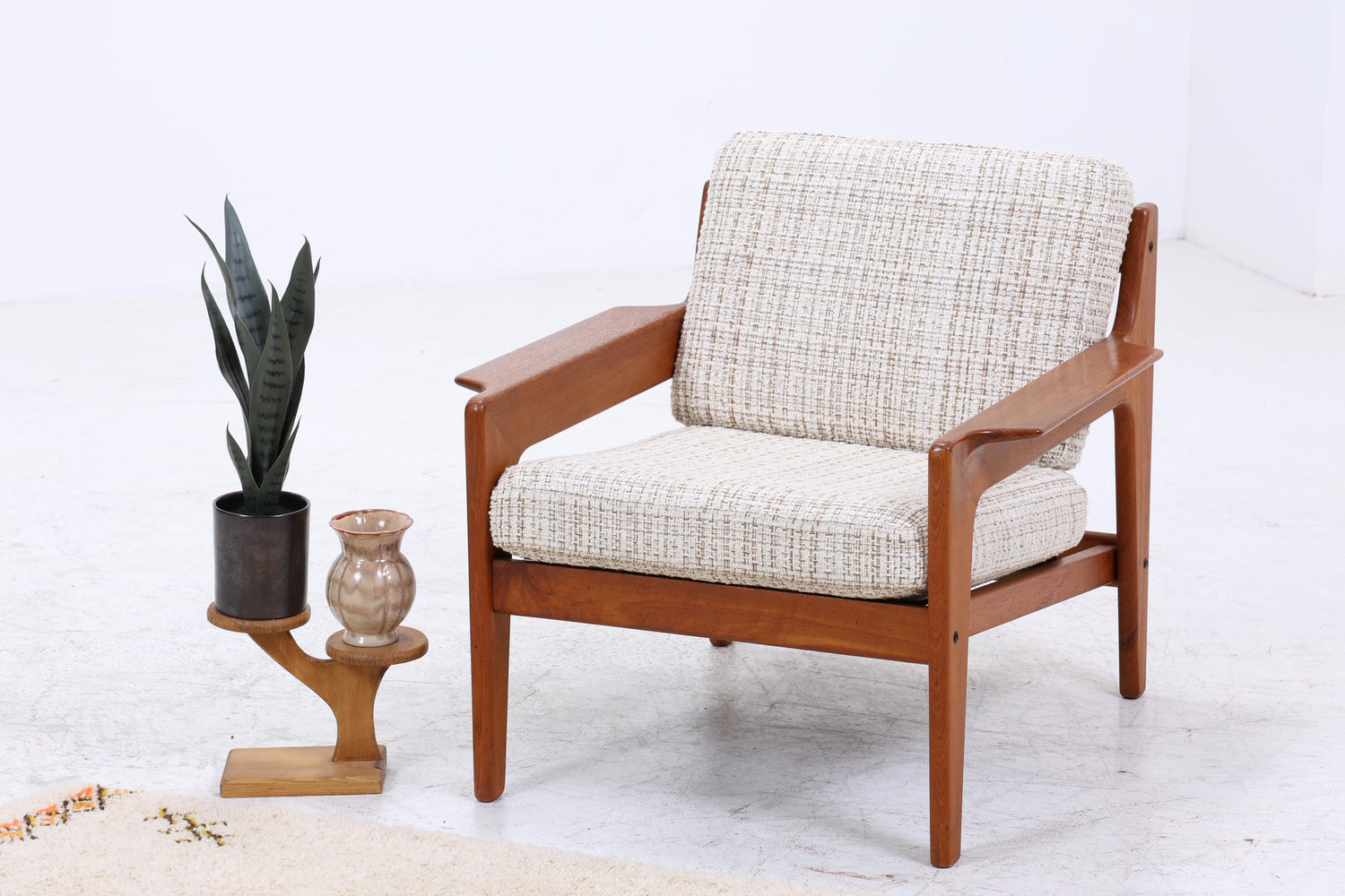 Dänischer Teak Sessel | Arne Wahl Iversen für Komfort | Mid Century Lounge Chair