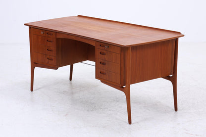 Vintage Teak Schreibtisch | Svend Aage Madsen für HP Hansen | Dänisches Mid-Century Design