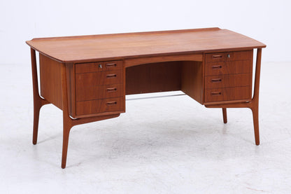 Vintage Teak Schreibtisch | Svend Aage Madsen für HP Hansen | Dänisches Mid-Century Design