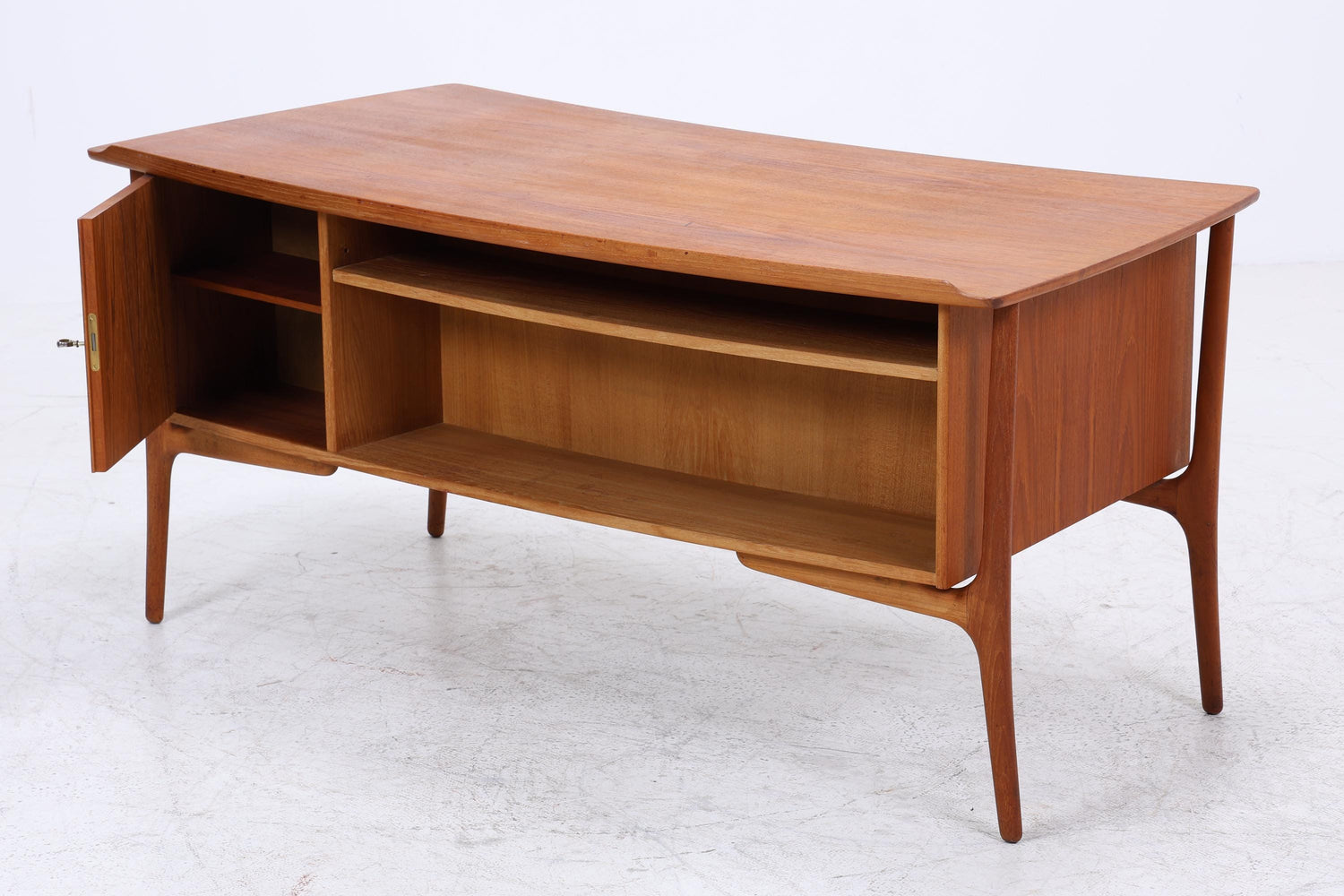 Vintage Teak Schreibtisch | Svend Aage Madsen für HP Hansen | Dänisches Mid-Century Design