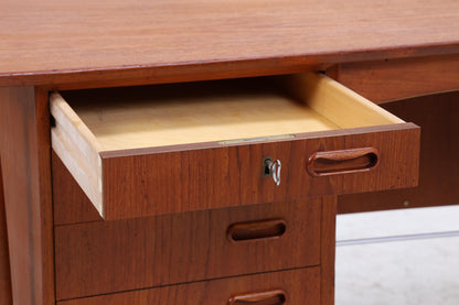 Vintage Teak Schreibtisch | Svend Aage Madsen für HP Hansen | Dänisches Mid-Century Design