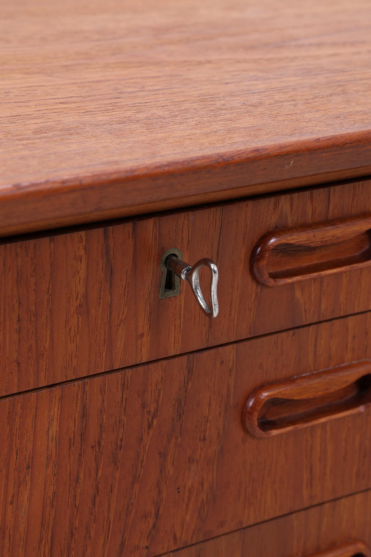 Vintage Teak Schreibtisch | Svend Aage Madsen für HP Hansen | Dänisches Mid-Century Design