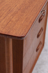 Vintage Teak Schreibtisch | Svend Aage Madsen für HP Hansen | Dänisches Mid-Century Design