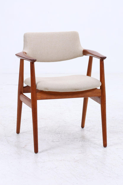 Teak Stuhl von Erik Kirkegaard für Glostrup | Mid Century Designklassiker | Vintage Stuhl | Retro Stuhl