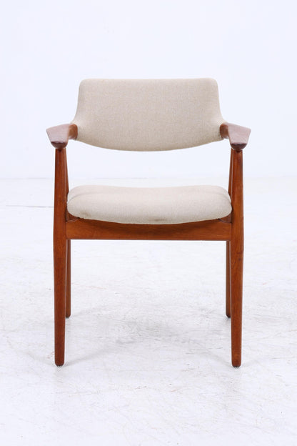 Teak Stuhl von Erik Kirkegaard für Glostrup | Mid Century Designklassiker | Vintage Stuhl | Retro Stuhl