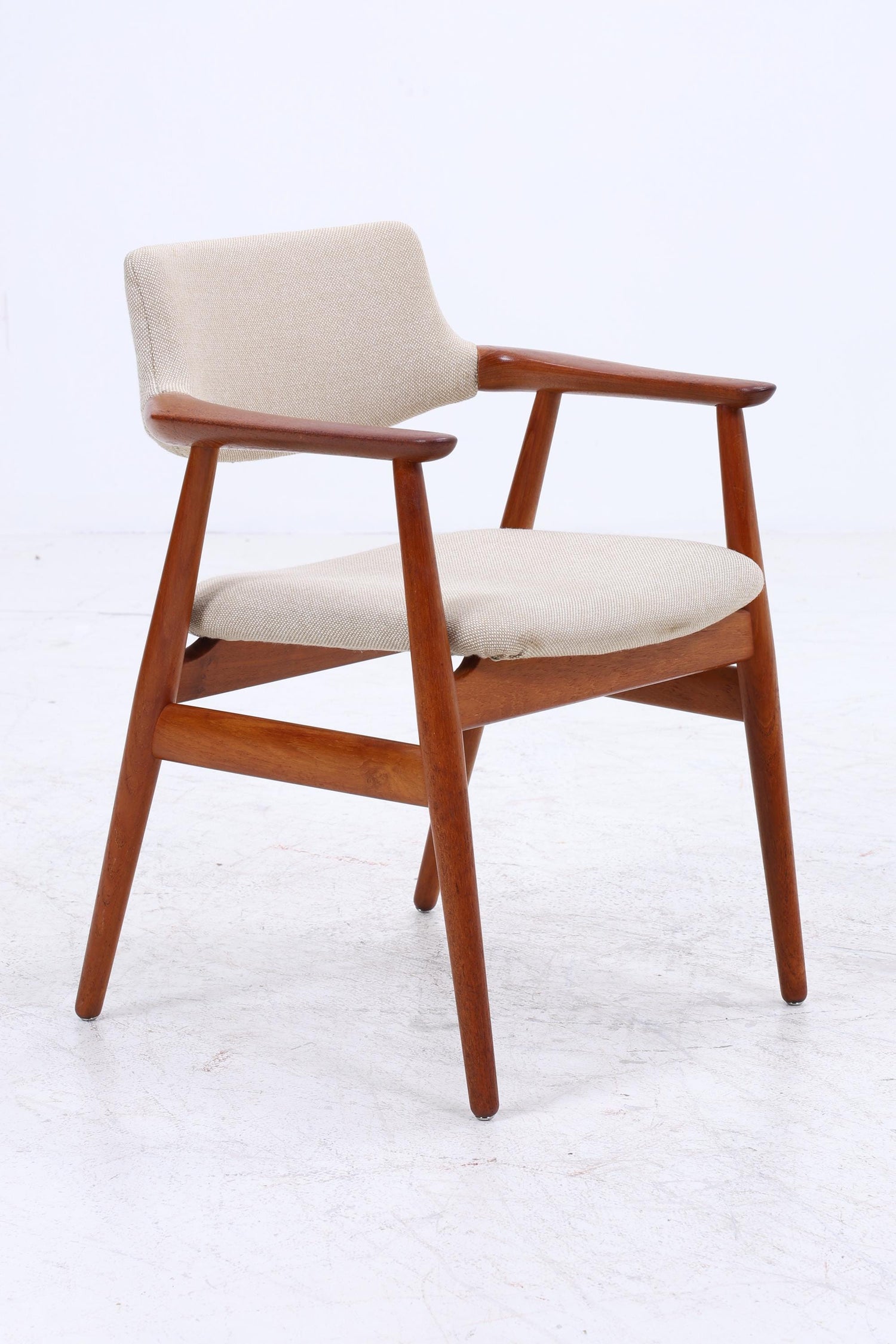 Teak Stuhl von Erik Kirkegaard für Glostrup | Mid Century Designklassiker | Vintage Stuhl | Retro Stuhl