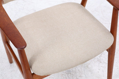 Teak Stuhl von Erik Kirkegaard für Glostrup | Mid Century Designklassiker | Vintage Stuhl | Retro Stuhl