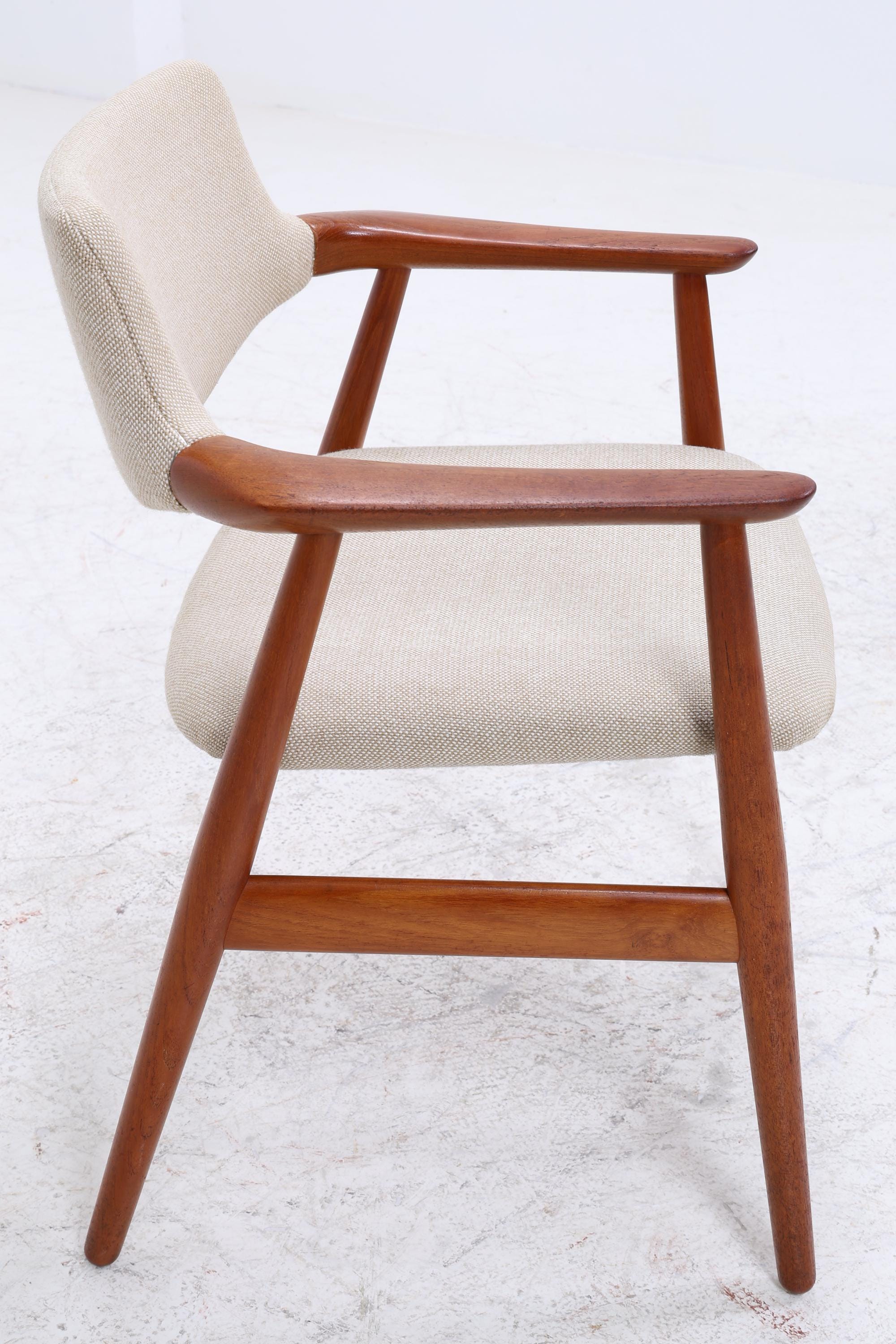 Teak Stuhl von Erik Kirkegaard für Glostrup | Mid Century Designklassiker | Vintage Stuhl | Retro Stuhl