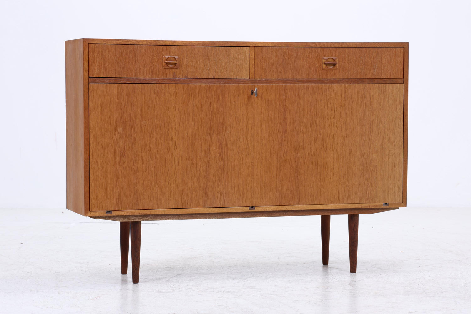 Vintage Teak Kommode | Mid-Century Schubladenkommode