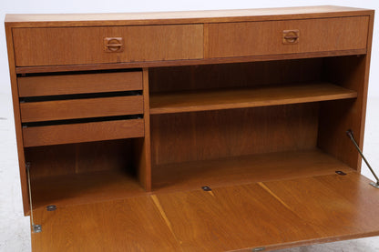 Vintage Teak Kommode | Mid-Century Schubladenkommode