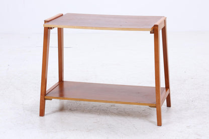 Vintage Teak Beistelltisch | Mid-Century Telefonisch 60er 70er Jahre