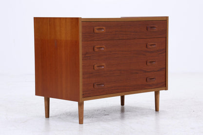 Vintage Teak Schubladenkommode | Mid-Century Kommode mit 4 Schubladen | Skandinavisches Design