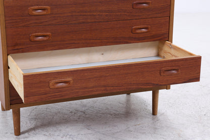 Vintage Teak Schubladenkommode | Mid-Century Kommode mit 4 Schubladen | Skandinavisches Design