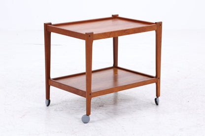 Vintage Teak Servierwagen | Mid-Century Barwagen Danish Modern