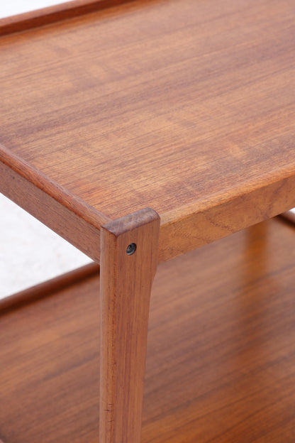 Vintage Teak Servierwagen | Mid-Century Barwagen Danish Modern