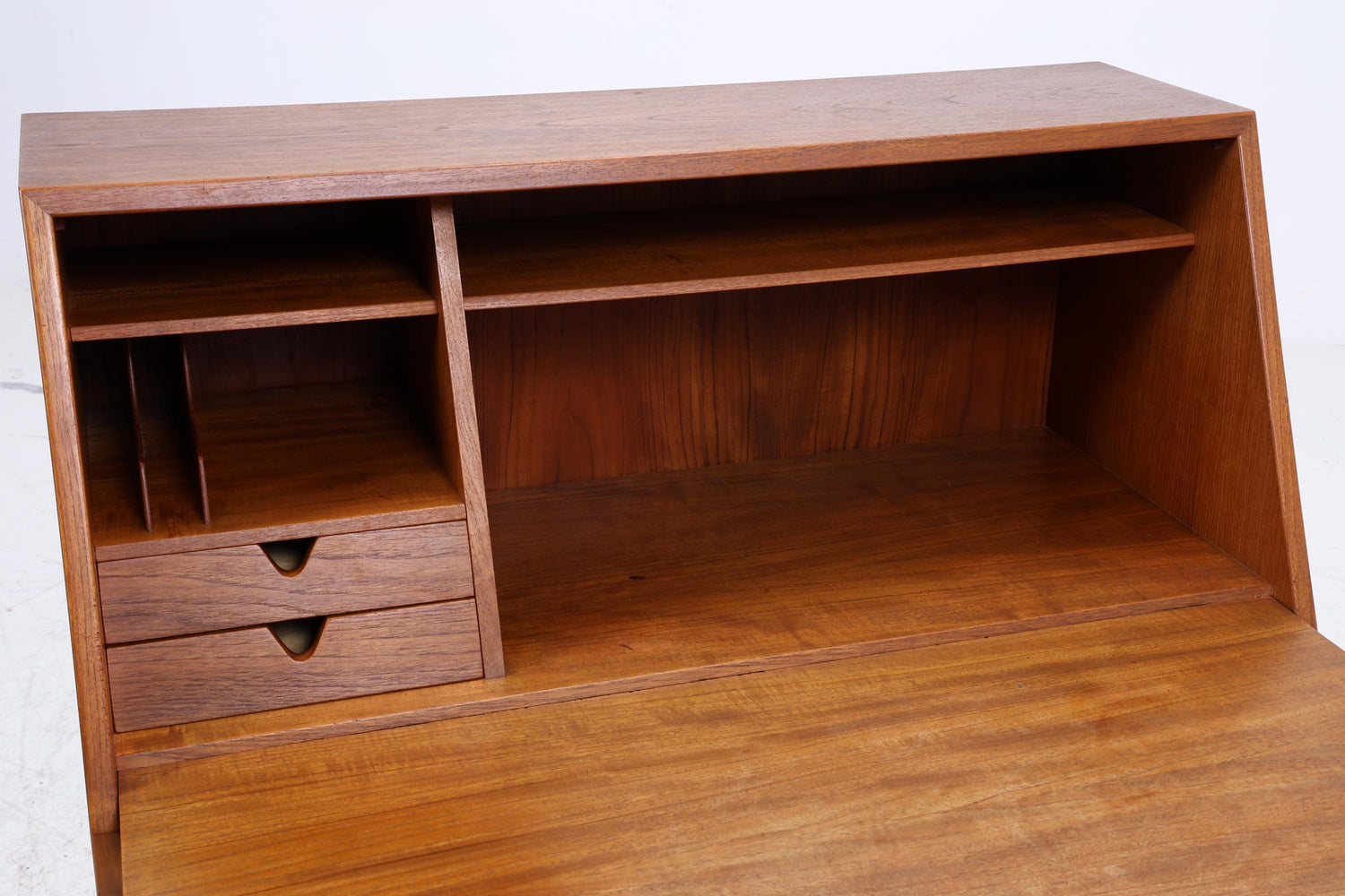 Vintage Teak Sekretär von Arne Wahl Iversen | Mid-Century Danish Design Schreibmöbel