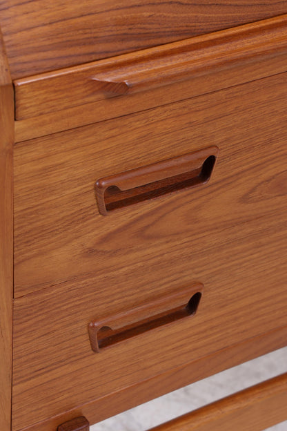 Vintage Teak Sekretär von Arne Wahl Iversen | Mid-Century Danish Design Schreibmöbel