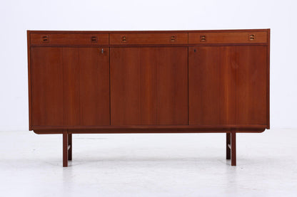 Vintage Teak Highboard 60er Jahre | Mid Century Sideboard Schrank Holz Aufbewahrung