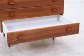 Vintage Teak Kommode | Mid-Century Schubladenkommode