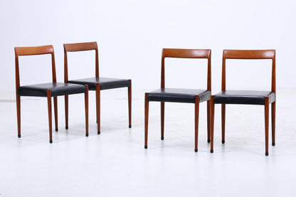 4er Set Teak Stühle von Lübke | Mid Century Design Stuhl | Vintage Designer