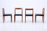 4er Set Teak Stühle von Lübke | Mid Century Design Stuhl | Vintage Designer