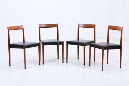 4er Set Teak Stühle von Lübke | Mid Century Design Stuhl | Vintage Designer