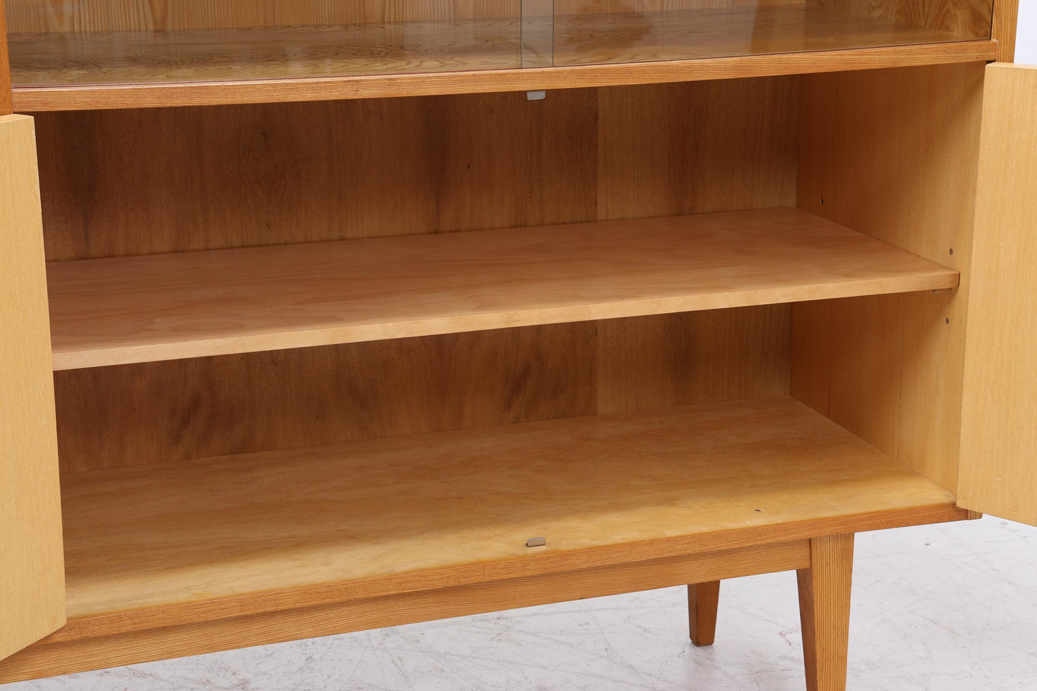 Hellerau Vitrine Serie 602 | Franz Ehrlich | Senesche Mid-Century Highboard