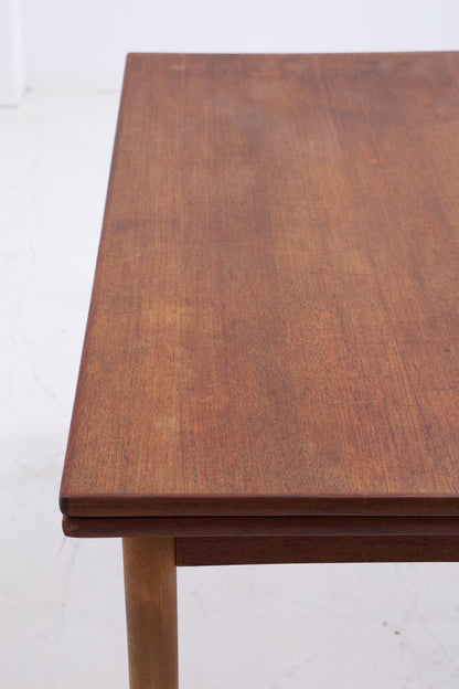 Vintage Teak Küchentisch mit Ausziehfunktion | Mid-Century Esstisch