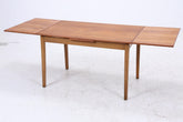 Vintage Teak Esstisch | Mid Century Ausziehtisch mit 2 Ausziehplatten