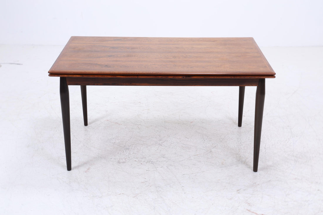 Vintage Palisander Esstisch | Ausziehbar | Mid Century Küchentisch