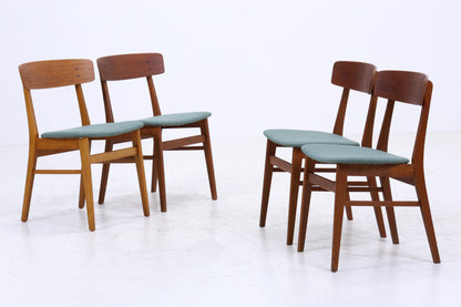 4er Set Teak Stühle von Farstrup Møbler | Mid Century Danish Design Stuhl | Vintage Designer