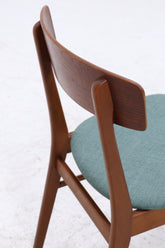 4er Set Teak Stühle von Farstrup Møbler | Mid Century Danish Design Stuhl | Vintage Designer