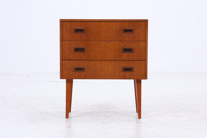 Vintage Teak Mini Kommode | Mid-Century Nachttisch Danish Design