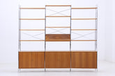 Vintage Teak Schrankwand WHB | Mid-Century Modular String Regalsystem